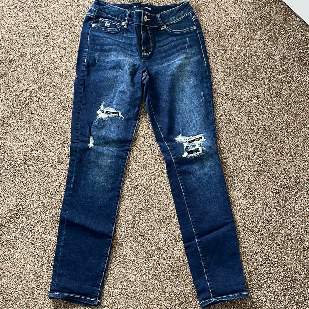 Maurices Small Jeggings with sequins.